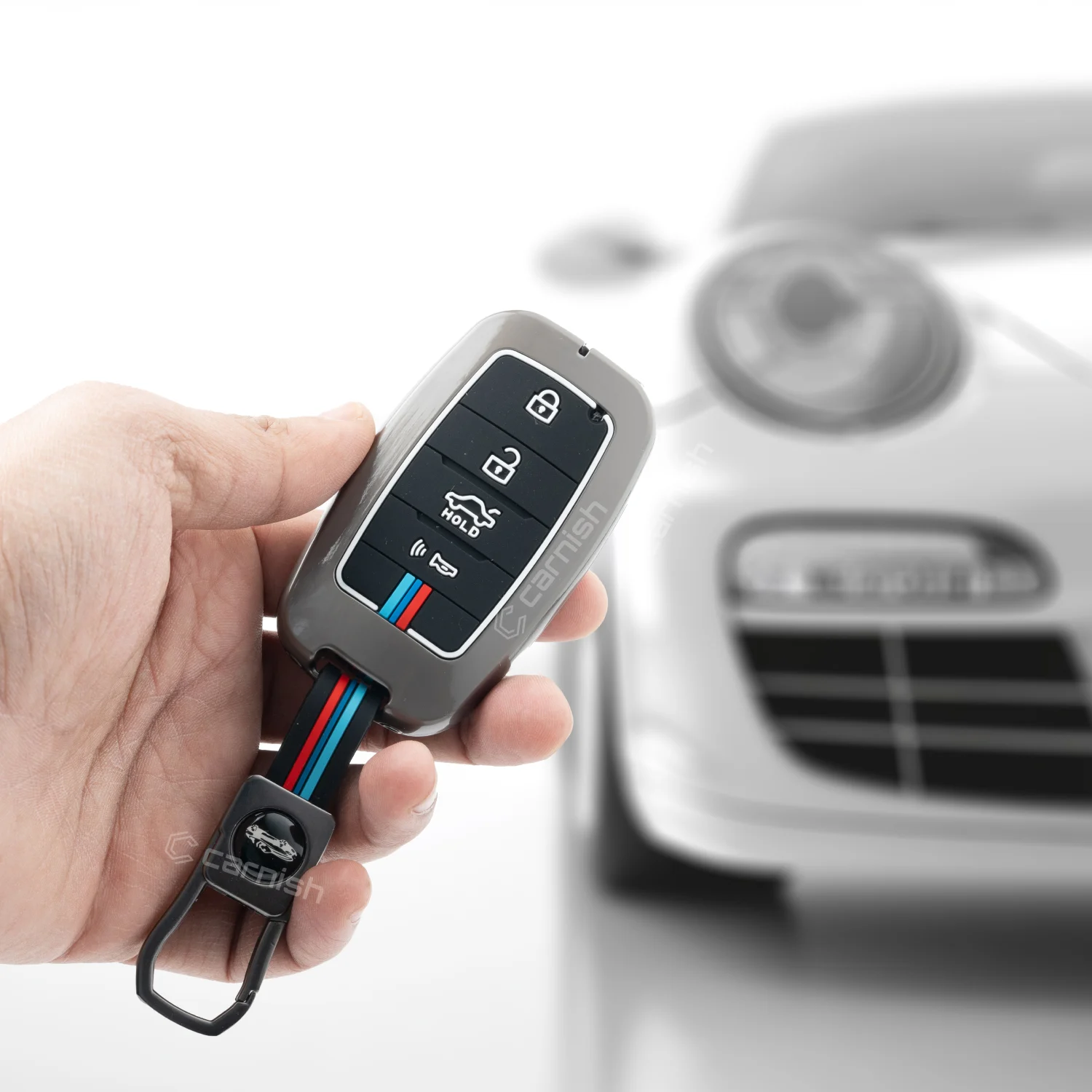Metal Silicone Key Cover For Kia