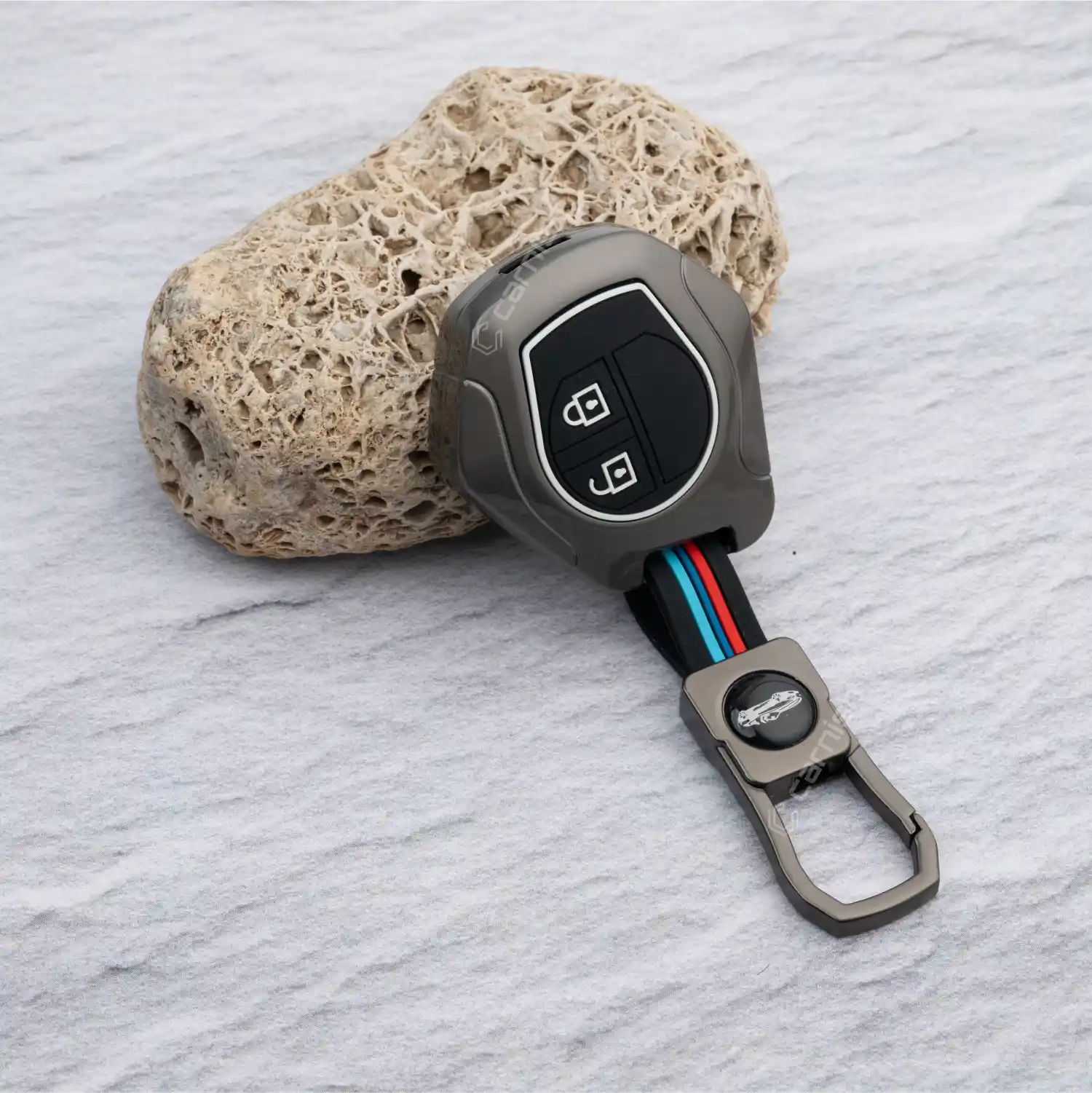 Metal Silicone Key Cover for Maruti Suzuki