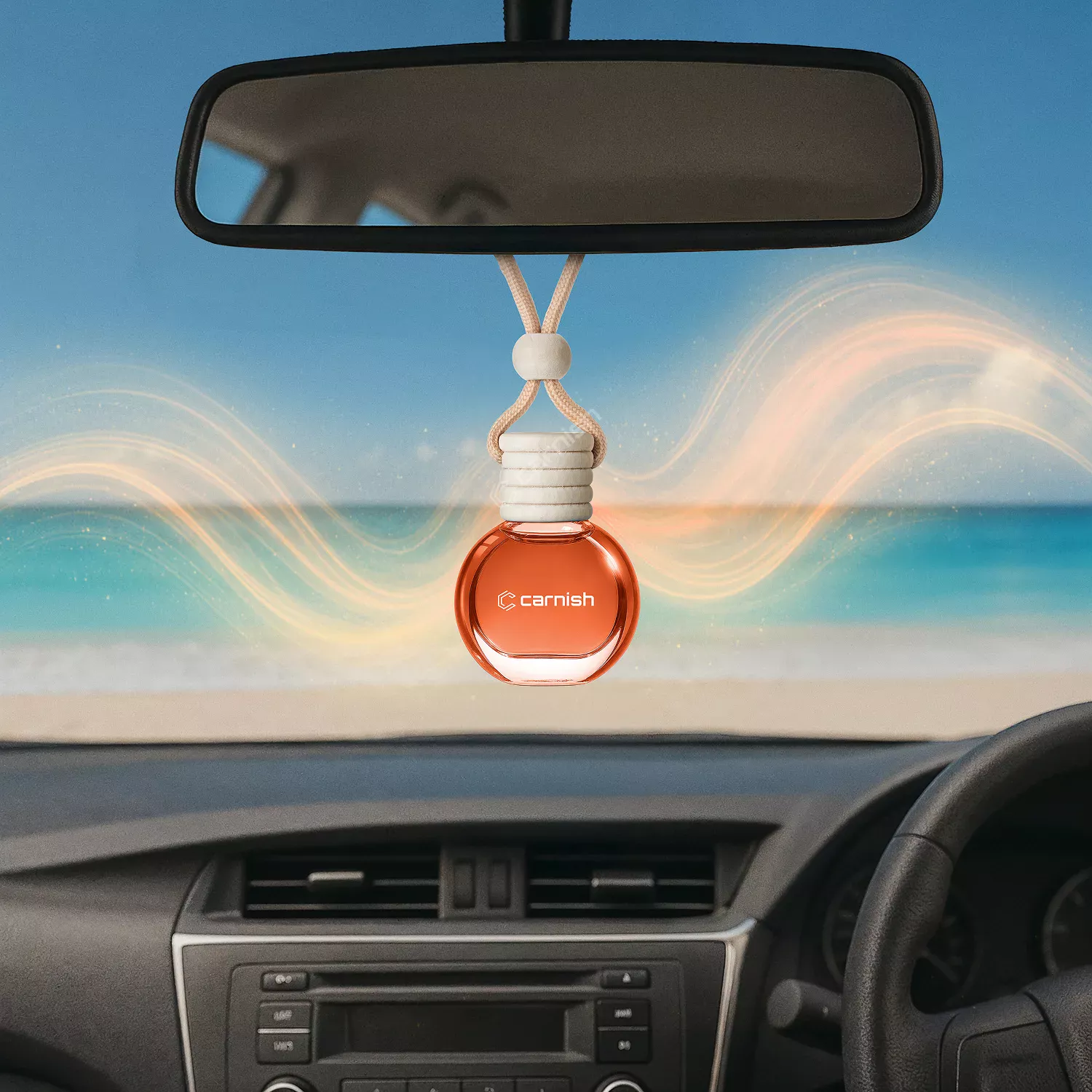 Home - carnish musk car hanging air freshener 02