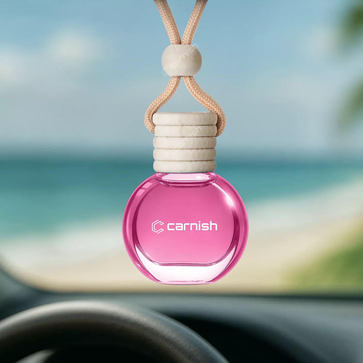 Rose - Car Hanging Air Freshener