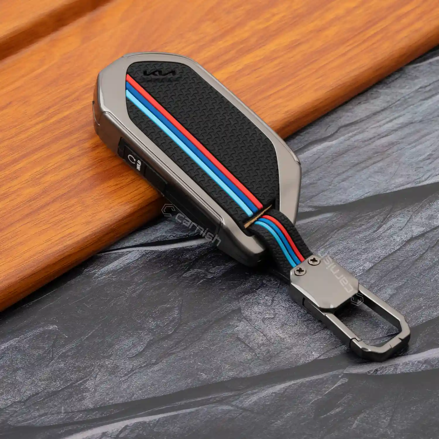 Metal Silicone Key Cover For Kia: syros