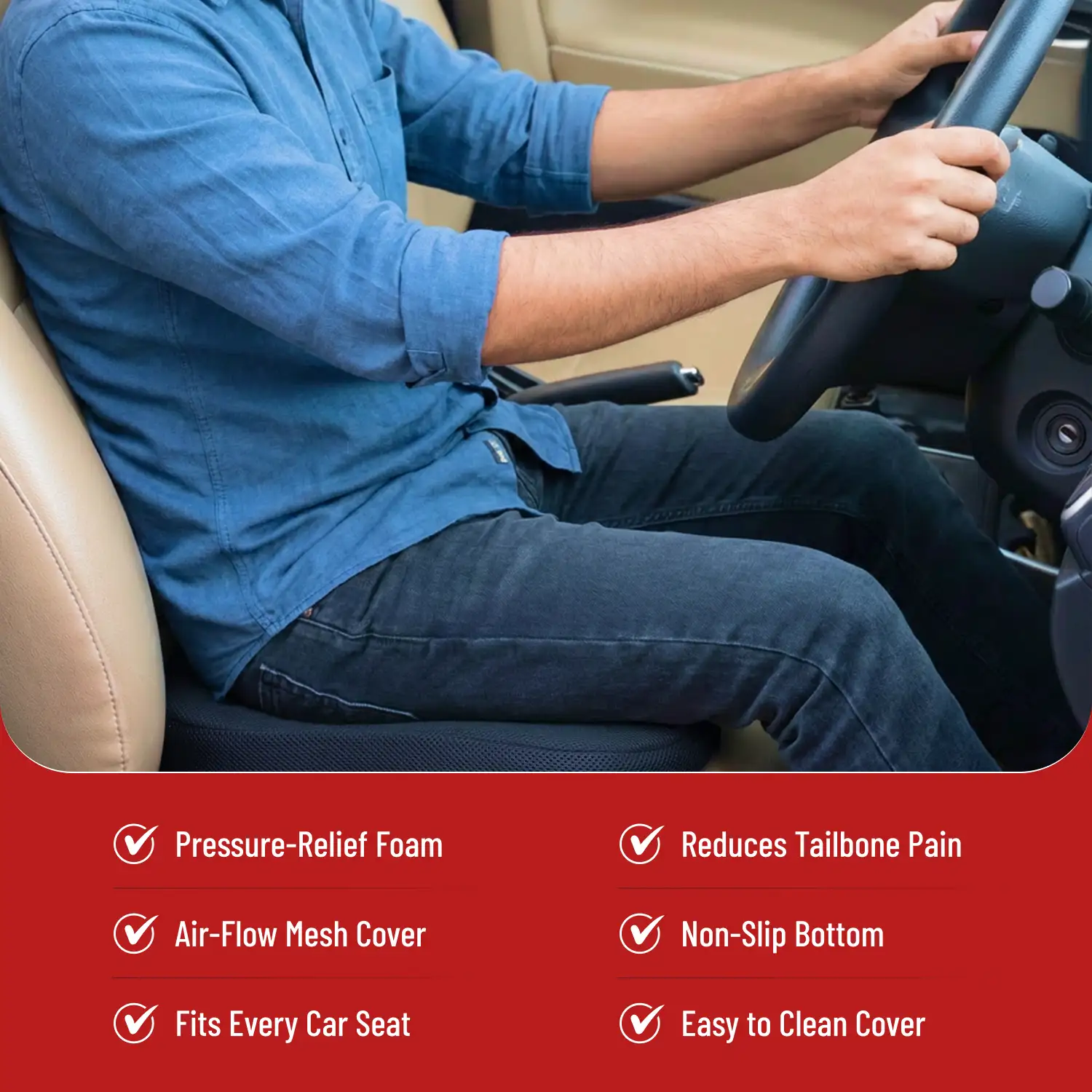 Home - 02 carnish ultimate car wedge seat cushion