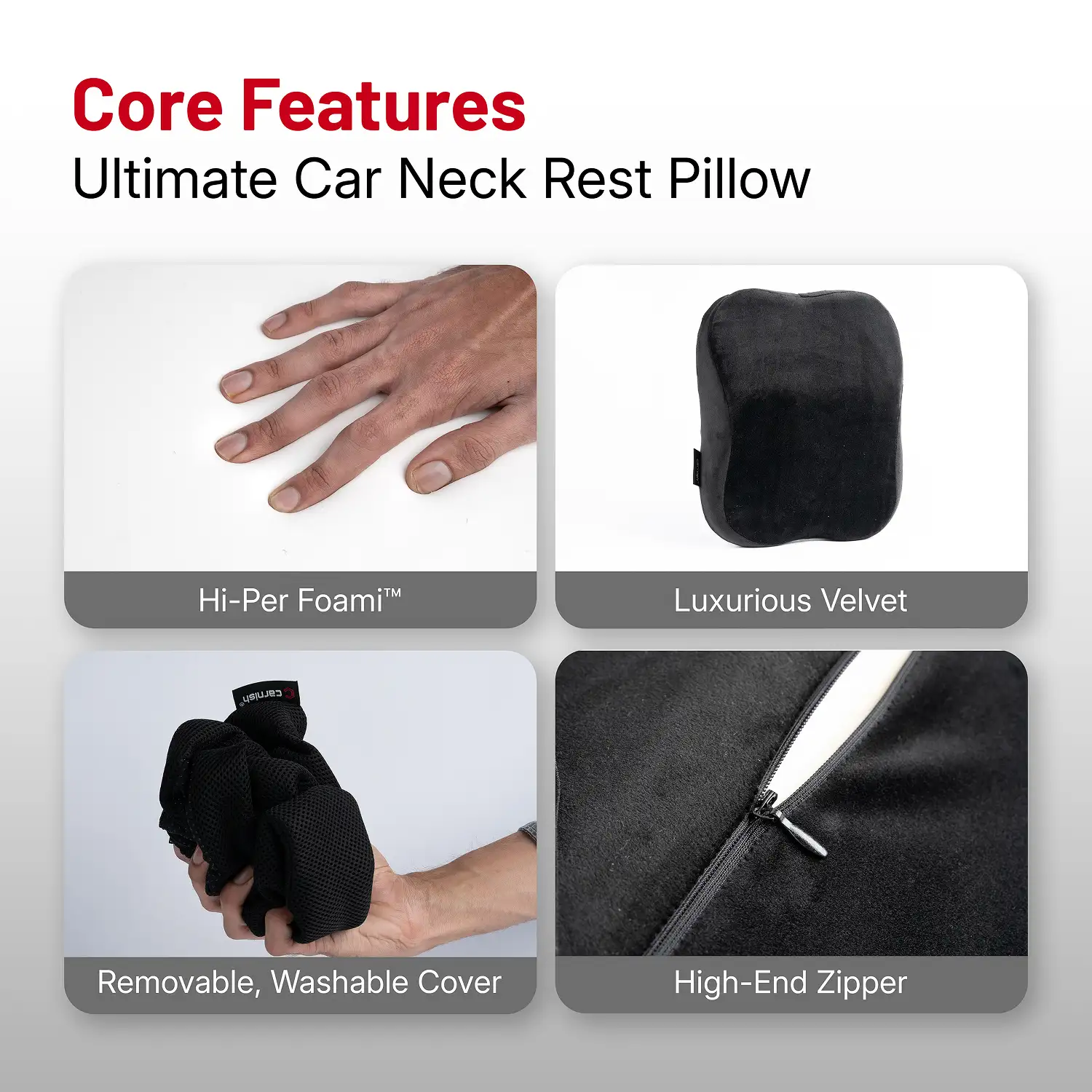 Carnish Ultimate Car Neck Rest Pillow